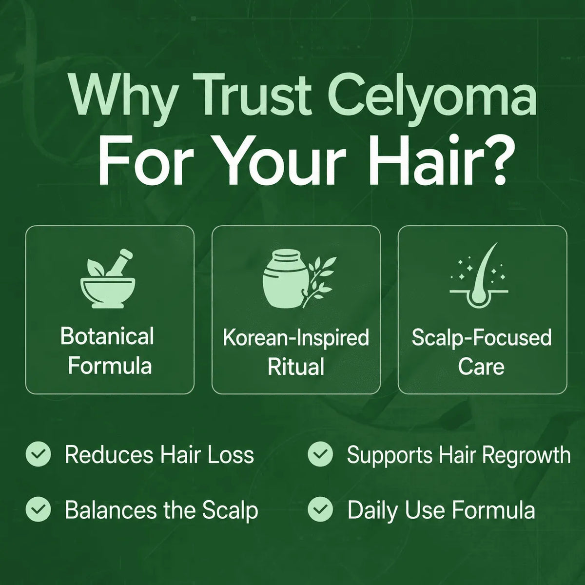 Celyoma Hair Growth & Strengthening Bar®