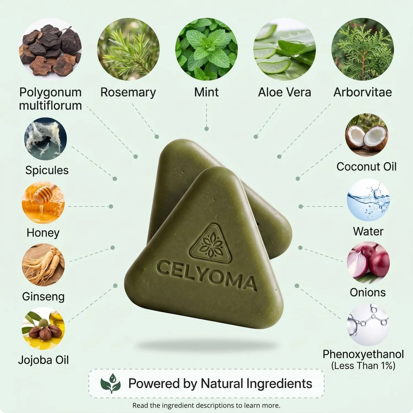 Celyoma Hair Growth and Strengthening Soap®